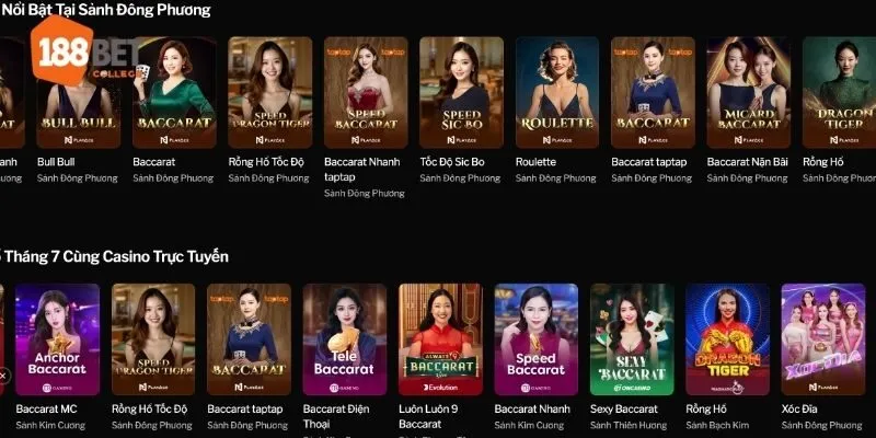 Đánh giá các ưu điểm nổi bật của mục game bài tại 188Bet 