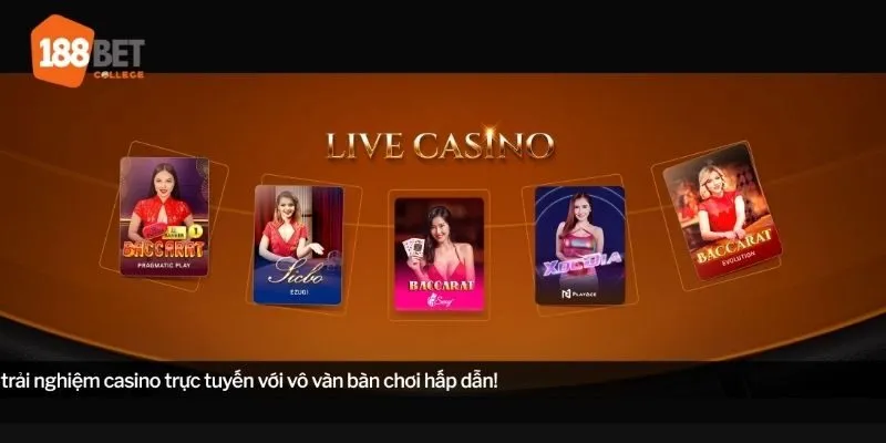 Khái quát chung về mục game bài tại 188Bet 