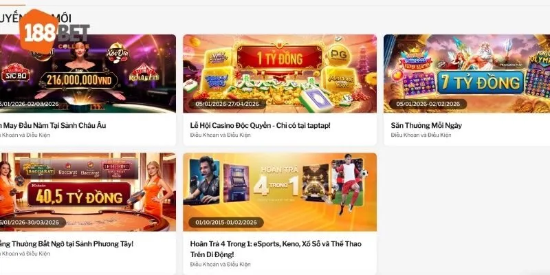 Ưu đãi hoàn trả 4 trong 1 siêu hấp dẫn